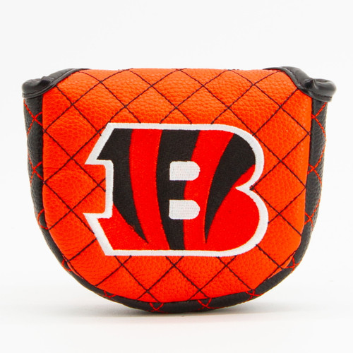 Cincinnati Bengals Solid Quilted Golf Mallet Putter Cover