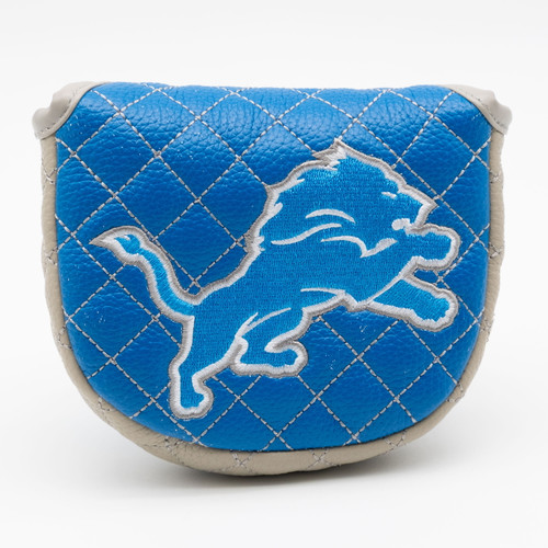 Detroit Lions Solid Quilted Golf Mallet Putter Cover