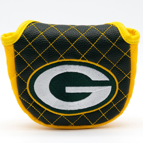 Green Bay Packers Solid Quilted Golf Mallet Putter Cover