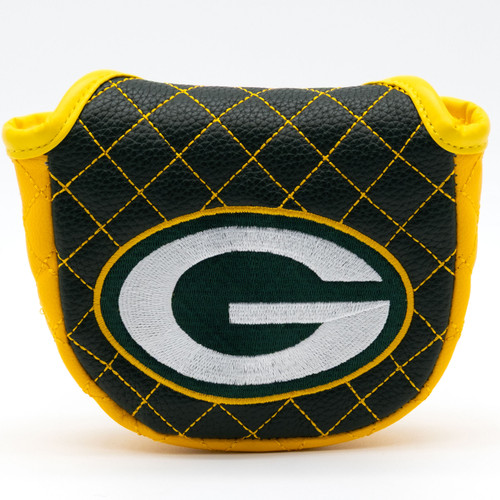 Green Bay Packers Solid Quilted Golf Mallet Putter Cover