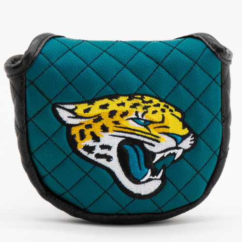 Jacksonville Jaguars Solid Quilted Golf Mallet Putter Cover