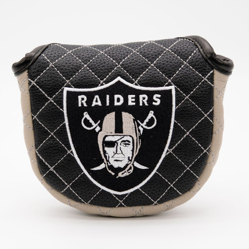 Las Vegas Raiders Solid Quilted Golf Mallet Putter Cover