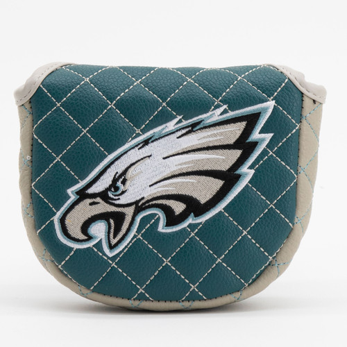 Philadelphia Eagles Solid Quilted Golf Mallet Putter Cover