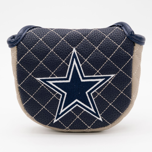 Dallas Cowboys Solid Quilted Golf Mallet Putter Cover