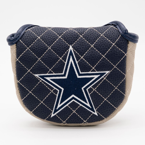 Dallas Cowboys Solid Quilted Golf Mallet Putter Cover