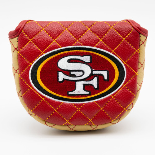 San Francisco 49ers Solid Quilted Golf Mallet Putter Cover