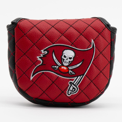 Tampa Bay Buccaneers Solid Quilted Golf Mallet Putter Cover