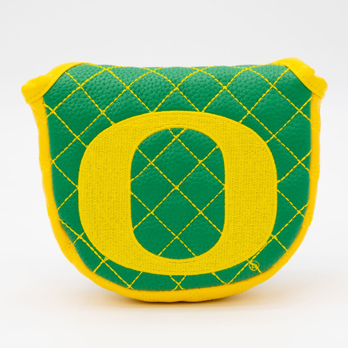 Oregon Ducks Solid Quilted Golf Mallet Putter Cover