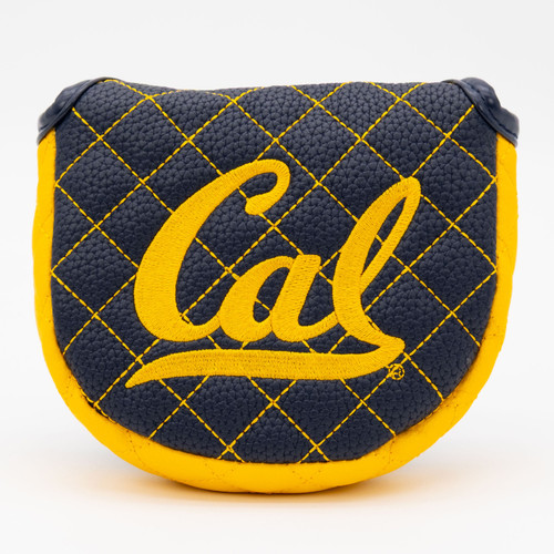 California Golden Bears Solid Quilted Golf Mallet Putter Cover