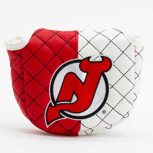 New Jersey Devils Split Quilted Golf Mallet Putter Cover
