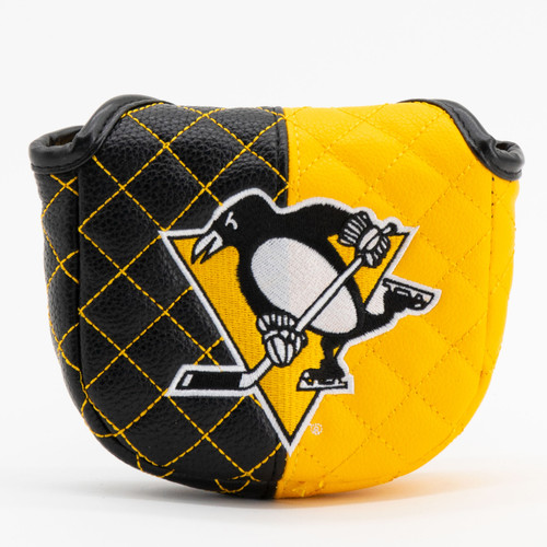 Pittsburgh Penguins Split Quilted Golf Mallet Putter Cover