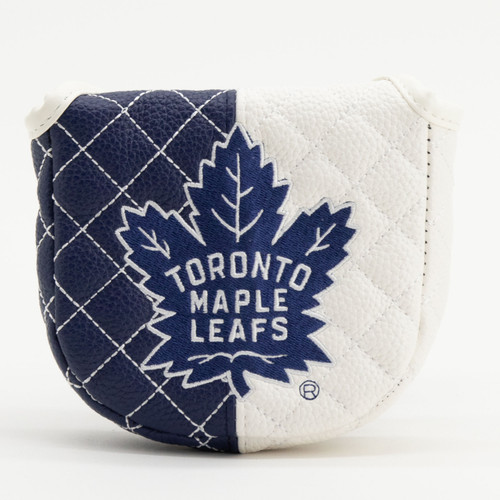 Toronto Maple Leafs Split Quilted Golf Mallet Putter Cover