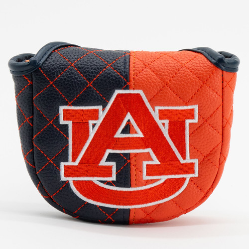 Auburn Tigers Split Quilted Golf Mallet Putter Cover
