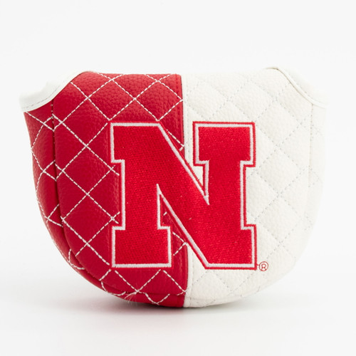 Nebraska Cornhuskers Split Quilted Golf Mallet Putter Cover