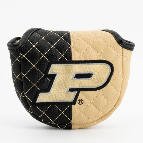Purdue Boilermakers Split Quilted Golf Mallet Putter Cover