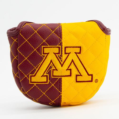 Minnesota Golden Gophers Split Quilted Golf Mallet Putter Cover