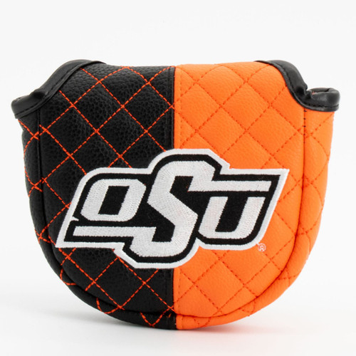 Oklahoma State Cowboys Split Quilted Golf Mallet Putter Cover