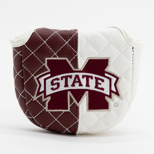 Mississippi State Bulldogs Split Quilted Golf Mallet Putter Cover