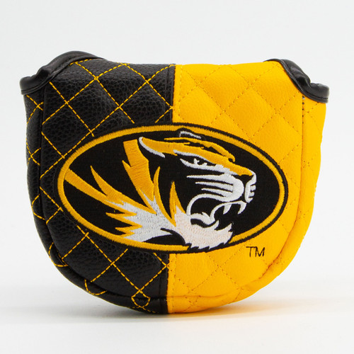 Missouri Tigers Split Quilted Golf Mallet Putter Cover