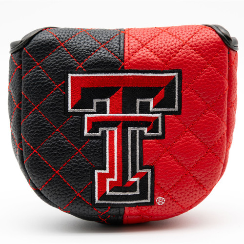 Texas Tech Red Raiders Split Quilted Golf Mallet Putter Cover
