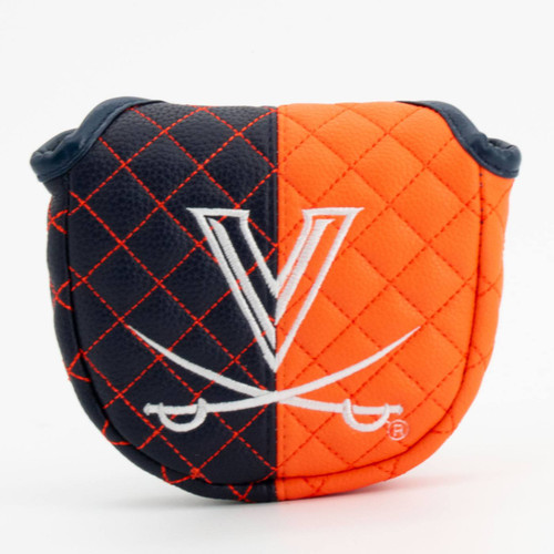 Virginia Cavaliers Split Quilted Golf Mallet Putter Cover