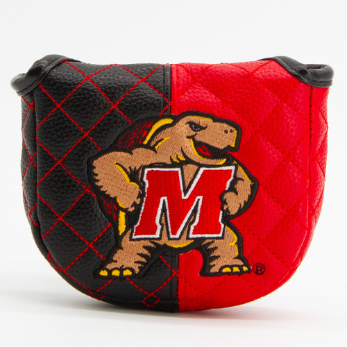 Maryland Terrapins Split Quilted Golf Mallet Putter Cover