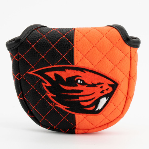 Oregon State Beavers Split Quilted Golf Mallet Putter Cover