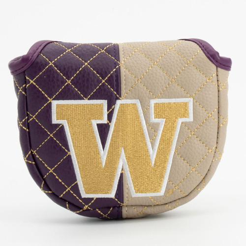 Washington Huskies Split Quilted Golf Mallet Putter Cover