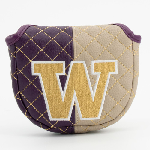 Washington Huskies Split Quilted Golf Mallet Putter Cover