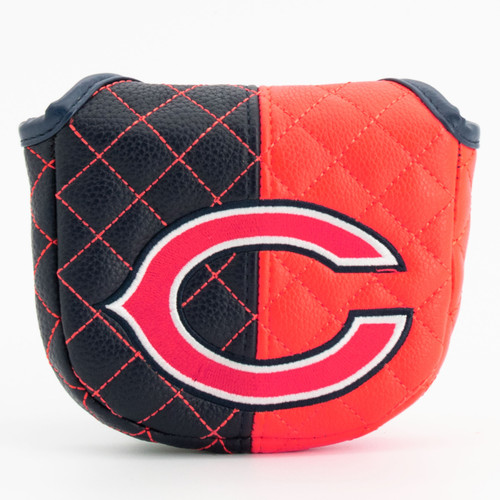 Chicago Bears Split Quilted Golf Mallet Putter Cover