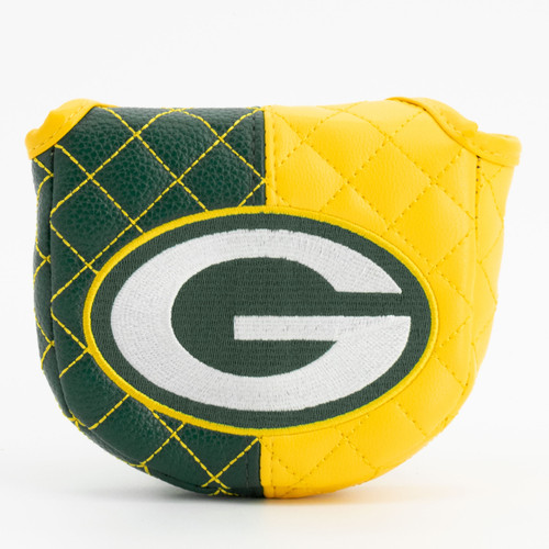 Green Bay Packers Split Quilted Golf Mallet Putter Cover