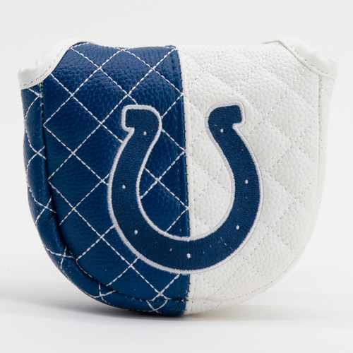 Indianapolis Colts Split Quilted Golf Mallet Putter Cover