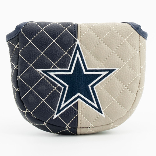 Dallas Cowboys Split Quilted Golf Mallet Putter Cover