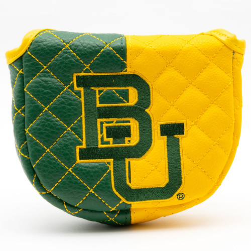 Baylor Bears Split Quilted Golf Mallet Putter Cover