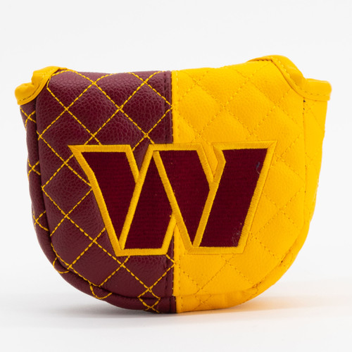 Washington Commanders Split Quilted Golf Mallet Putter Cover