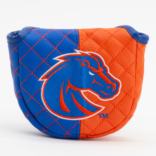 Boise State Broncos Split Quilted Golf Mallet Putter Cover