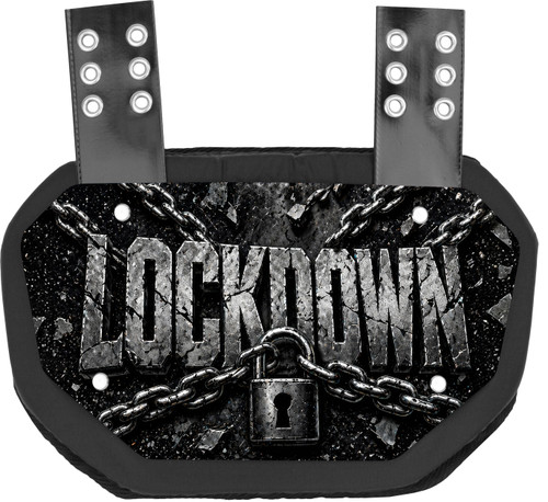 Sports Unlimited Lockdown Football Back Plate