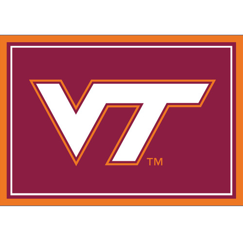 Virginia Tech Hokies 3' x 4' Entry Rug