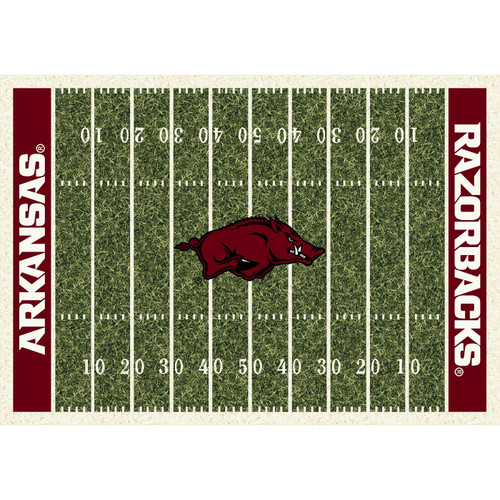 Arkansas Razorbacks Homefield Area Rug