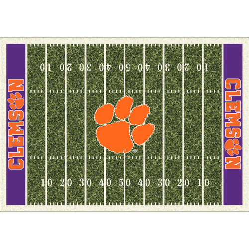 Clemson Tigers Homefield Area Rug