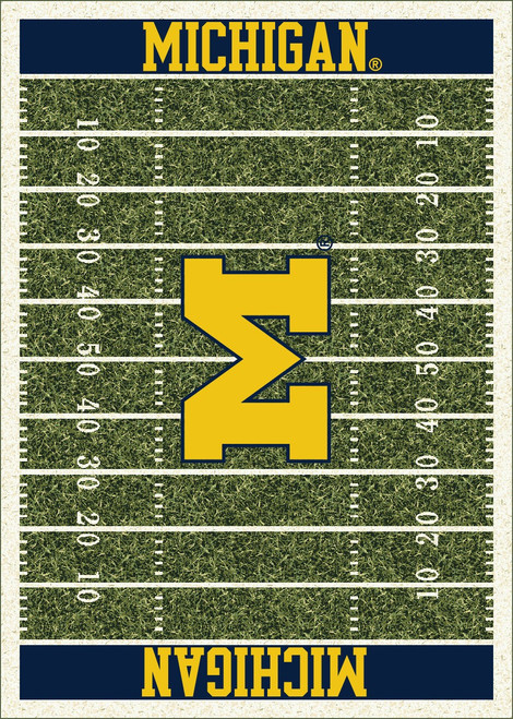Michigan Wolverines Homefield Area Rug