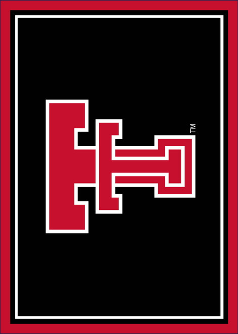 Texas Tech Red Raiders Spirit Area Rug