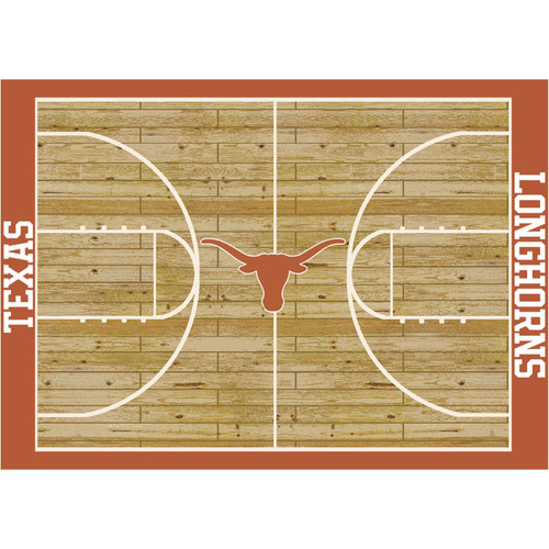 Texas Longhorns Courtside Area Rug