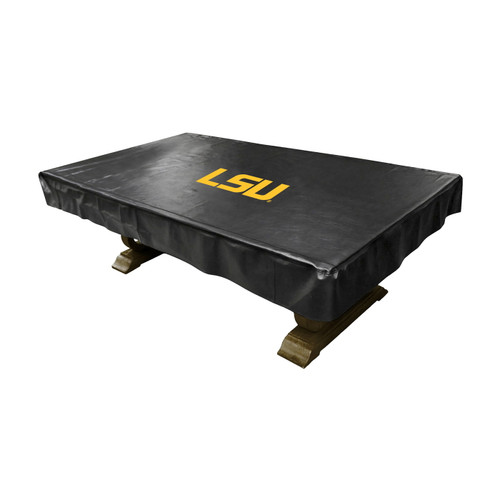 LSU Tigers Custom Pool Table Cover