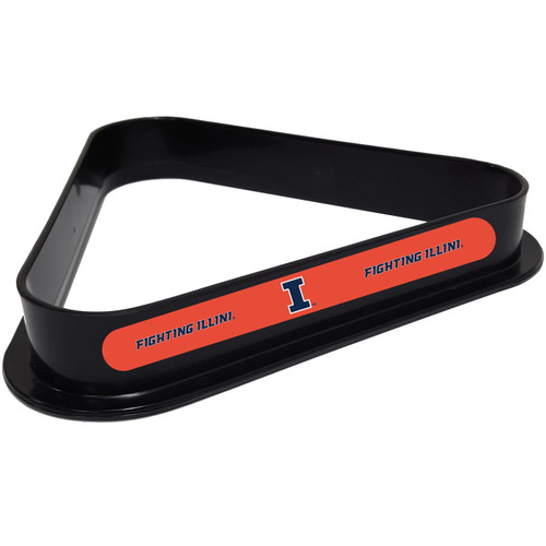 Illinois Fighting Illini 8 Ball Billiard Rack