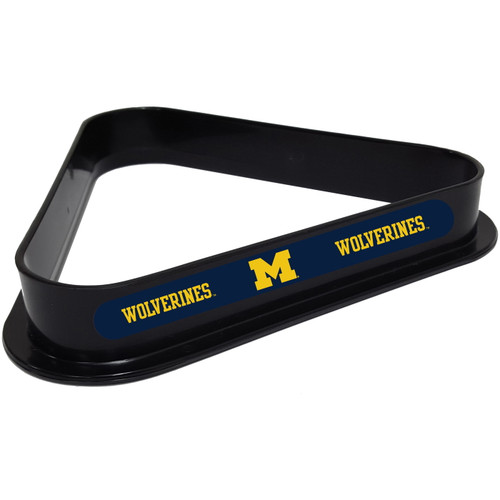 Michigan Wolverines 8 Ball Billiard Rack