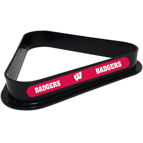 Wisconsin Badgers 8 Ball Billiard Rack