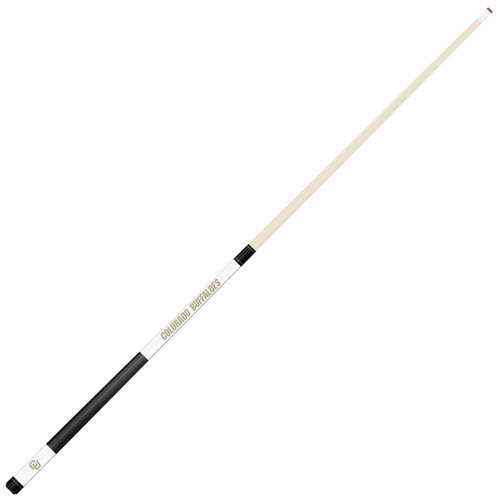 Colorado Buffaloes White Laser Etched Pool Cue