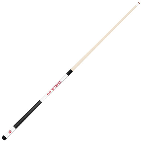 Maryland Terrapins White Laser Etched Pool Cue