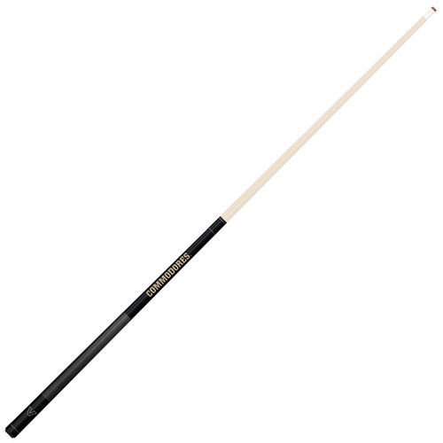 Vanderbilt Commodores Color Laser Etched Pool Cue